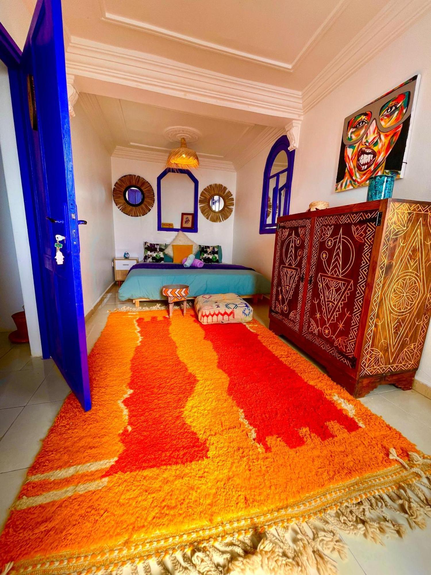 Surf & Salsa Ocean House Bed & Breakfast Tamraght Dış mekan fotoğraf